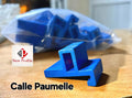 CALLE   PAUMELLE  PVC   BLEU 10 PCS